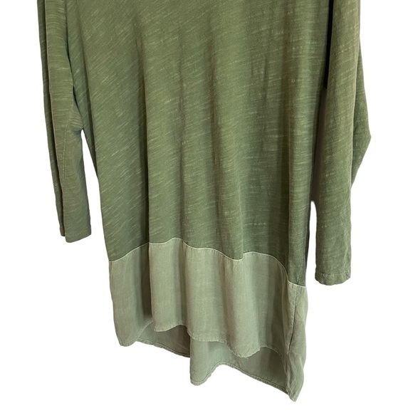 Fresh Produce Green Button-Back Tunic Top, Size S - Picture 4 of 9